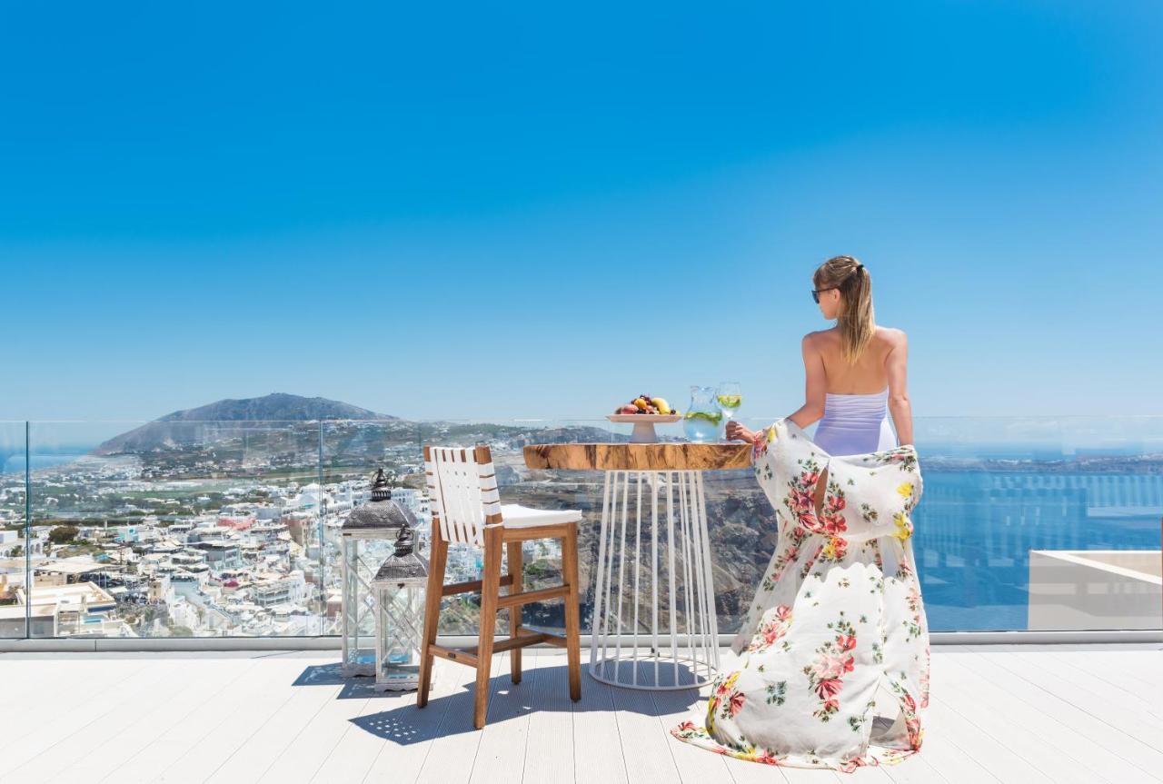 Mythical Blue Luxury Suites (Adults Only) Fira  Exterior photo