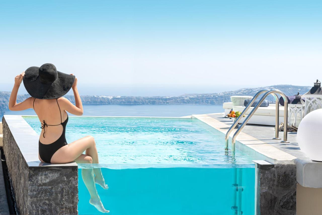 Mythical Blue Luxury Suites (Adults Only) Fira  Exterior photo