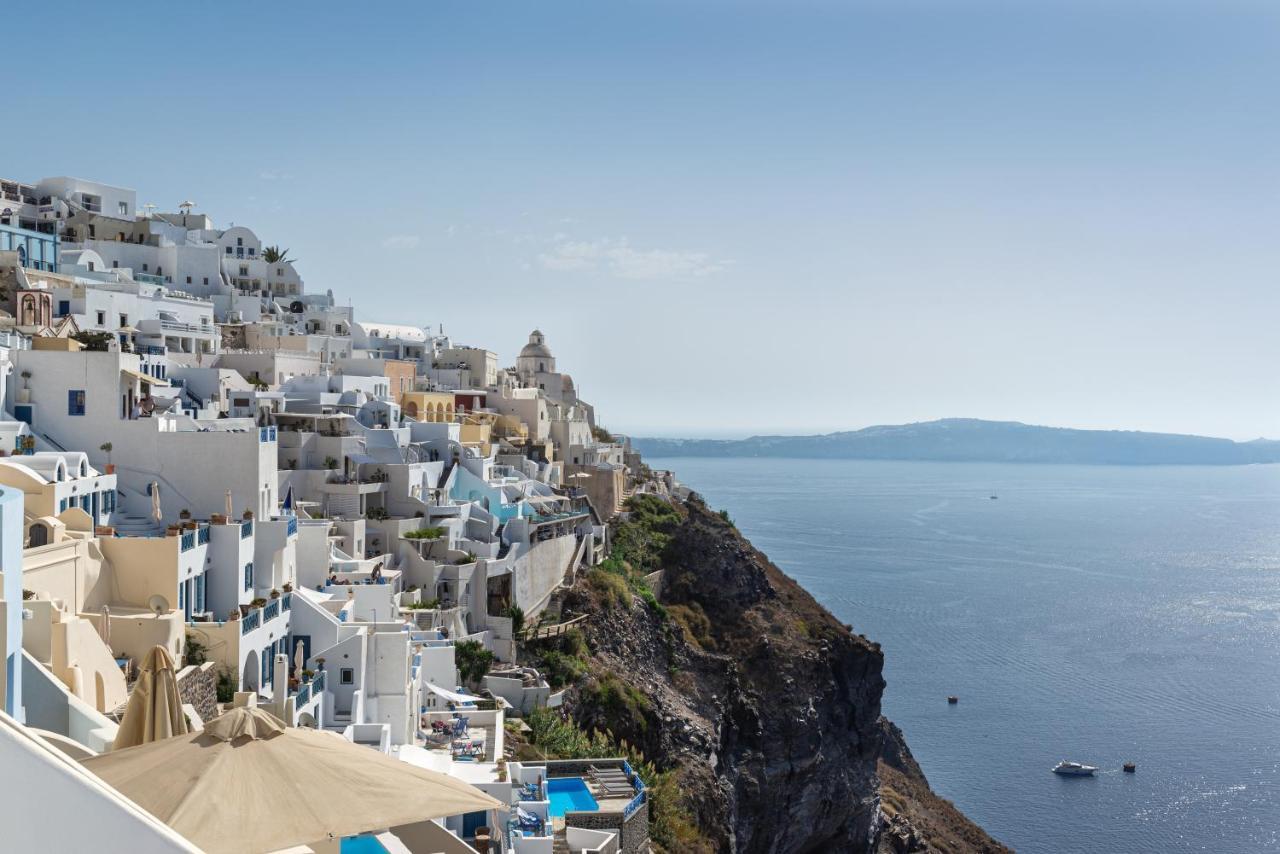 Mythical Blue Luxury Suites (Adults Only) Fira  Exterior photo