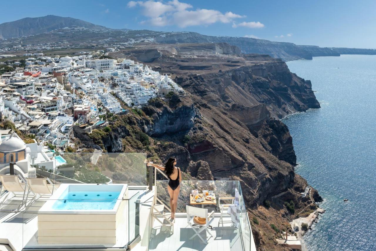 Mythical Blue Luxury Suites (Adults Only) Fira  Exterior photo