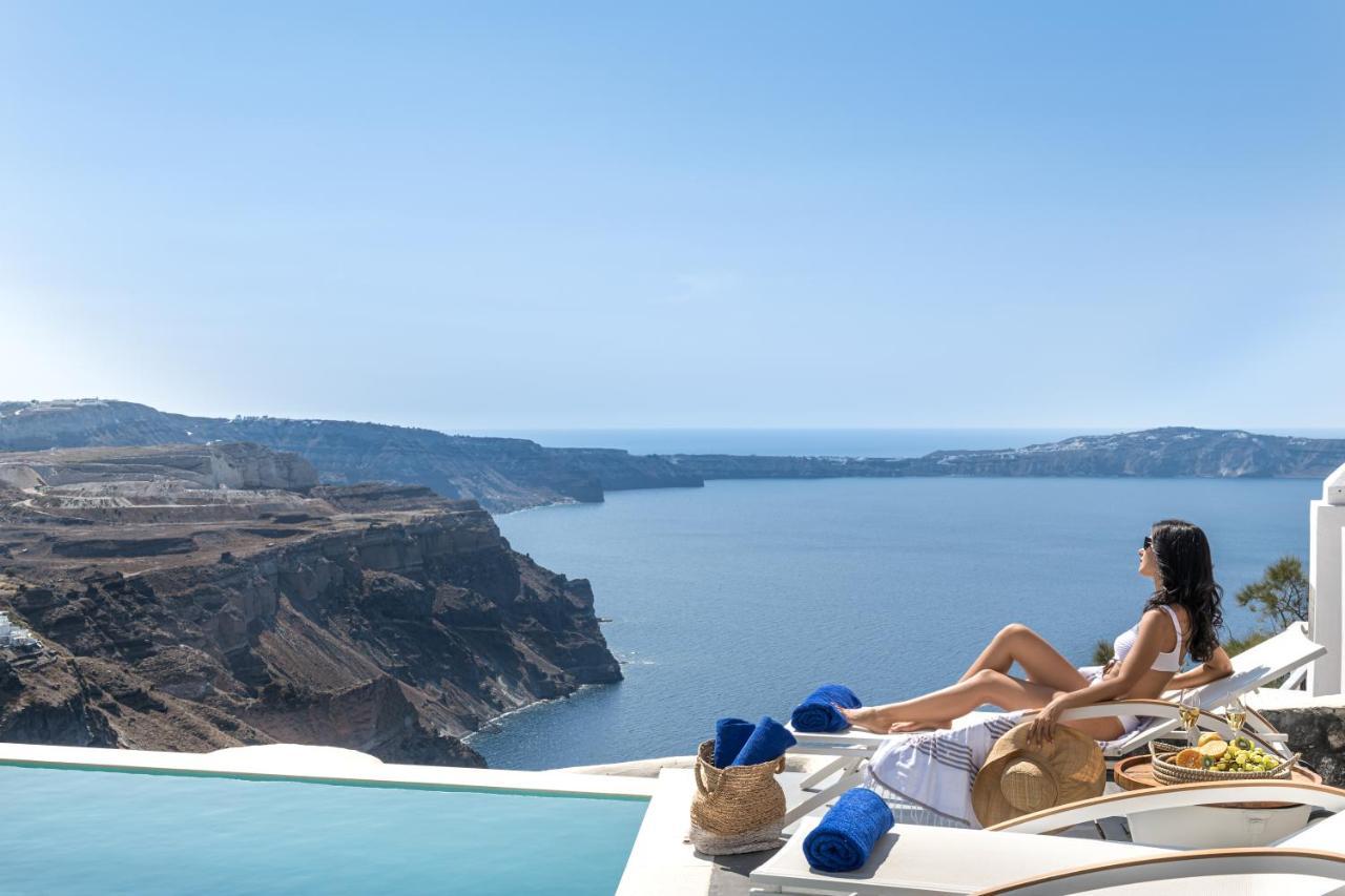 Mythical Blue Luxury Suites (Adults Only) Fira  Exterior photo