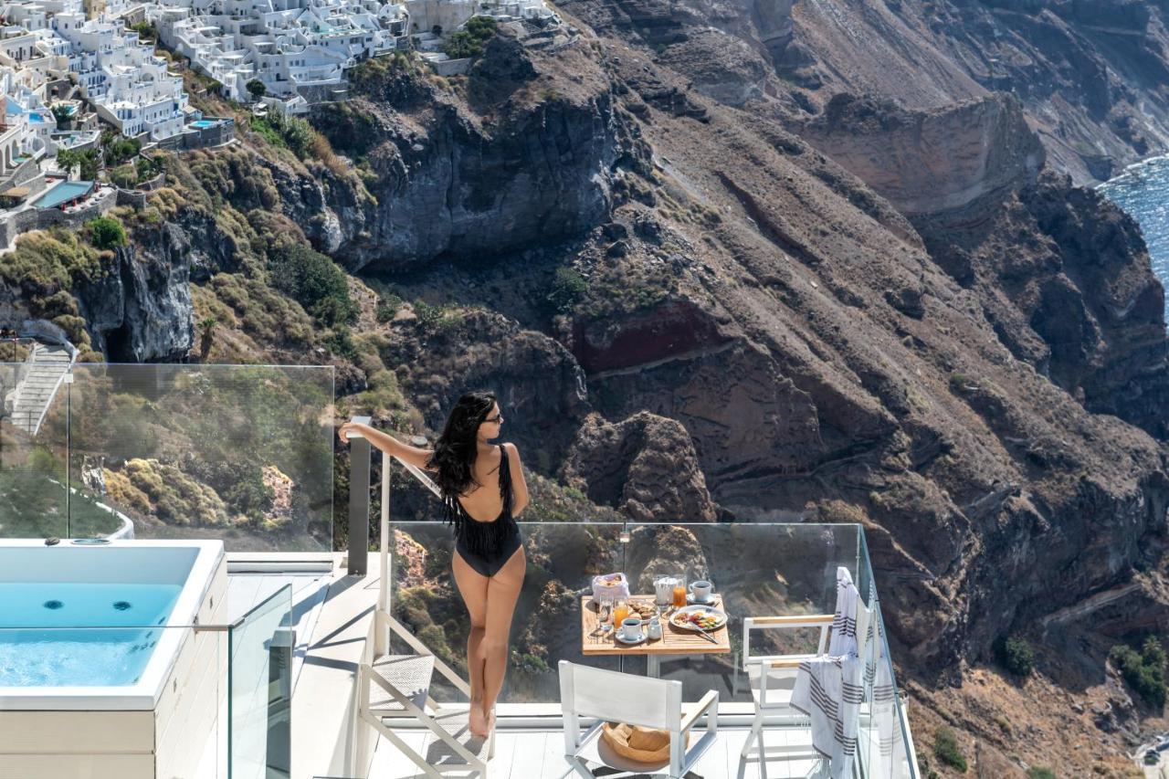 Mythical Blue Luxury Suites (Adults Only) Fira  Exterior photo